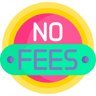 No fee icon